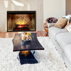 traditional electric fireplace