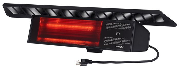 Dimplex DIRP Outdoor/Indoor Infrared Heater, Plug-in Model, 120V, 1500W