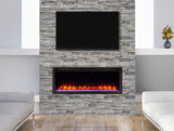 SimpliFire 48" Allusion Recessed Linear Electric Fireplace