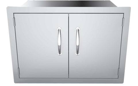 Sunstone Classic Series 30" Double Door Dry Storage Pantry DSH30 - Flush Style