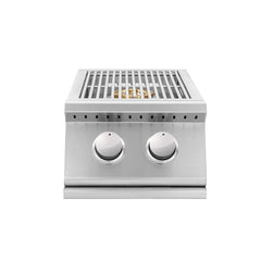 Summerset Sizzler Pro Series Double Side Burner w/ LED Illumination