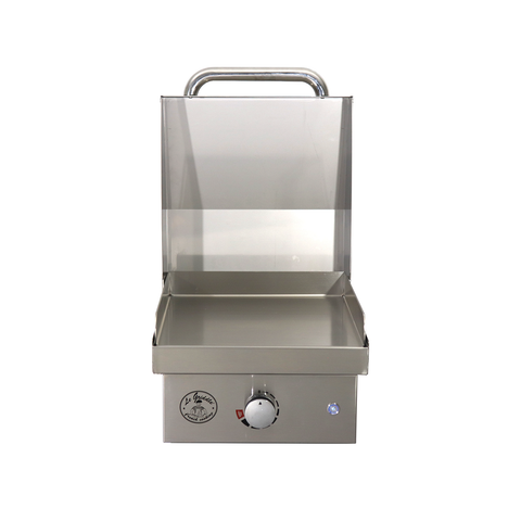 Le Griddle 16" Electric Griddle with Lid - 1800W Indoor/Outdoor Dual Plate System
