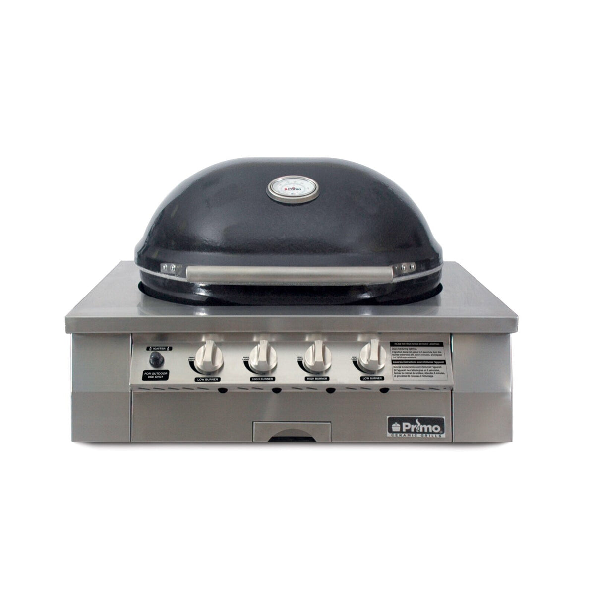 Primo Oval G420 Built-In Gas Grill