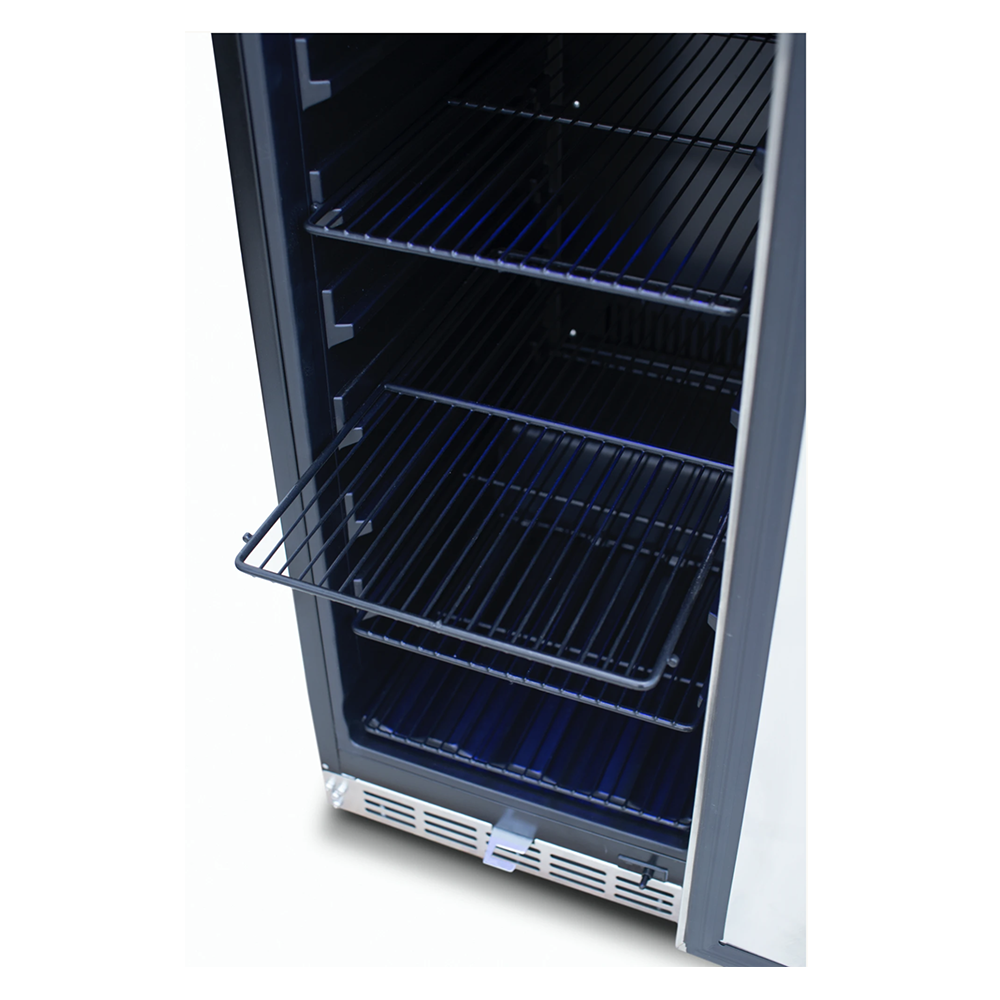 15" Stainless Steel 3.2 Cubic Ft Outdoor Refrigerator