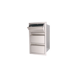 RCS Double Drawer w/ Paper Towel Drawer Combo