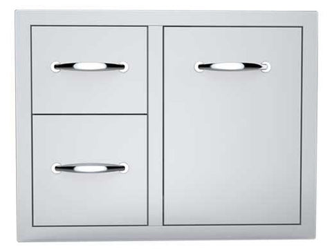 Sunstone Classic Series 30" LP Tank Tray Combo - Double A-LPCDD30 or Triple A-LPCTD30 Drawer, Flush Style