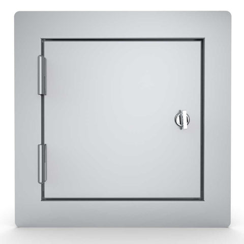 Sunstone Classic Series 12" x 12" Single Access Door C-SD12 - Flush Style, Stainless Steel