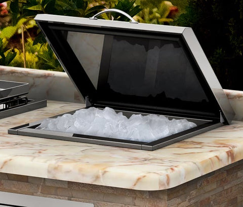 Artisan Insulated 24" Drop-In Ice Bin ARTP-IC - Grill Accessory