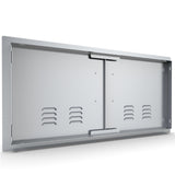 Sunstone Classic Series Flush Style Double Vented Doors