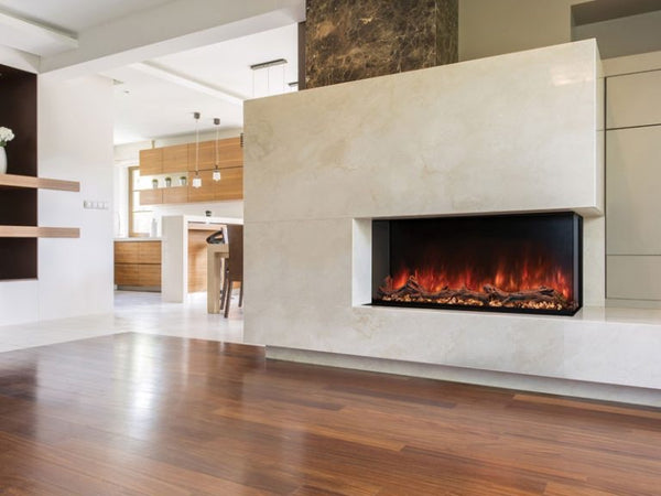 2 sided electric fireplace