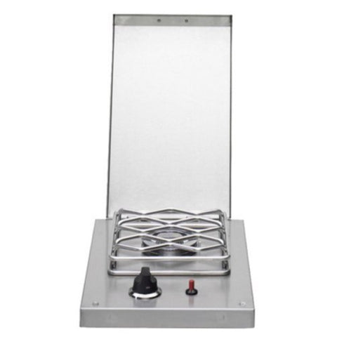 Summerset Single Side Burner SSSB1 - 15,000 BTUs, Brass Ring, Stainless Steel