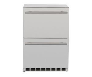 Summerset 24" 5.3c Deluxe Outdoor Rated 2-Drawer Refrigerator