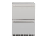 Summerset 24" 5.3c Deluxe Outdoor Rated 2-Drawer Refrigerator